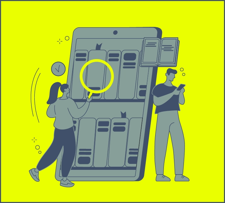 two people smartphone